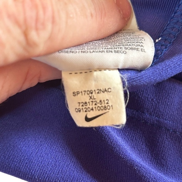 Nike Team Royal Blue Athletic Skort with Built-In Shorts - Size XL - Picture 6 of 8